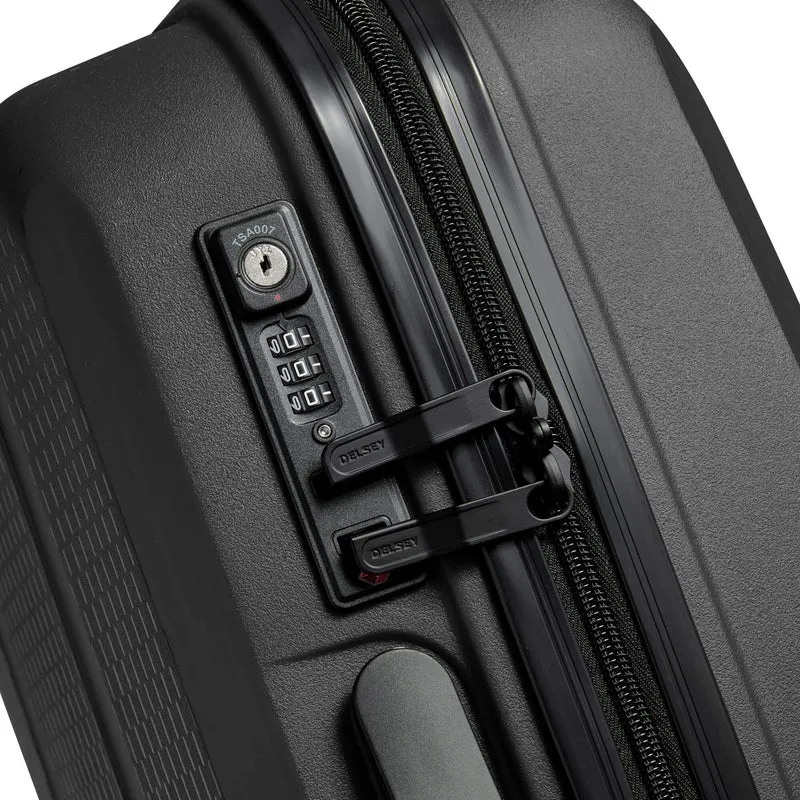 Delsey Paris Belmont Plus Slim Line - Trolley de cabina 4 ruedas 55 cm (schwarz)