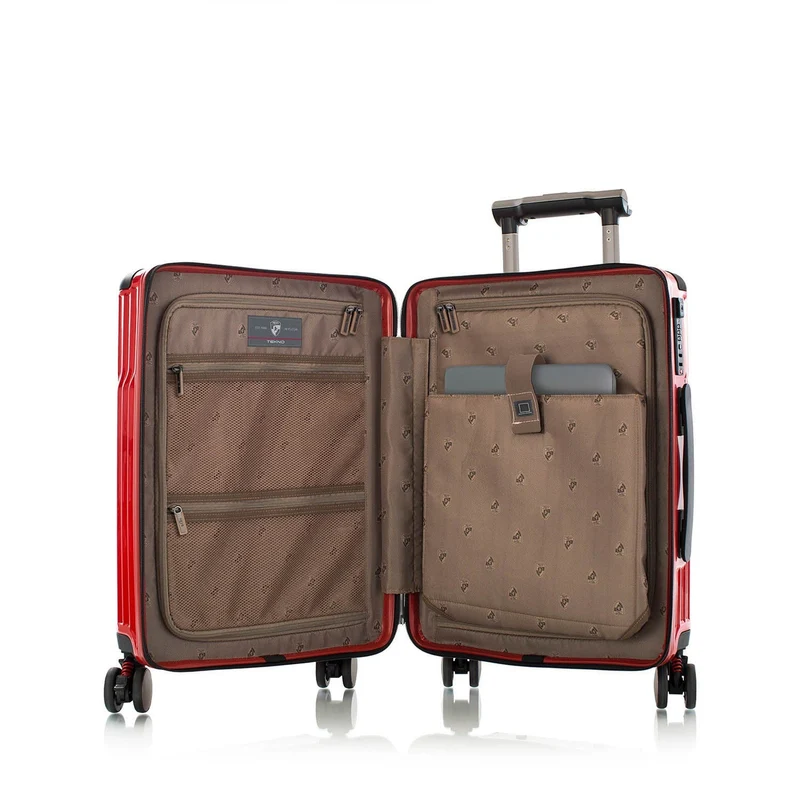 Heys Tekno - Trolley de cabina con 4 ruedas S 15.6" 53 cm USB (red)