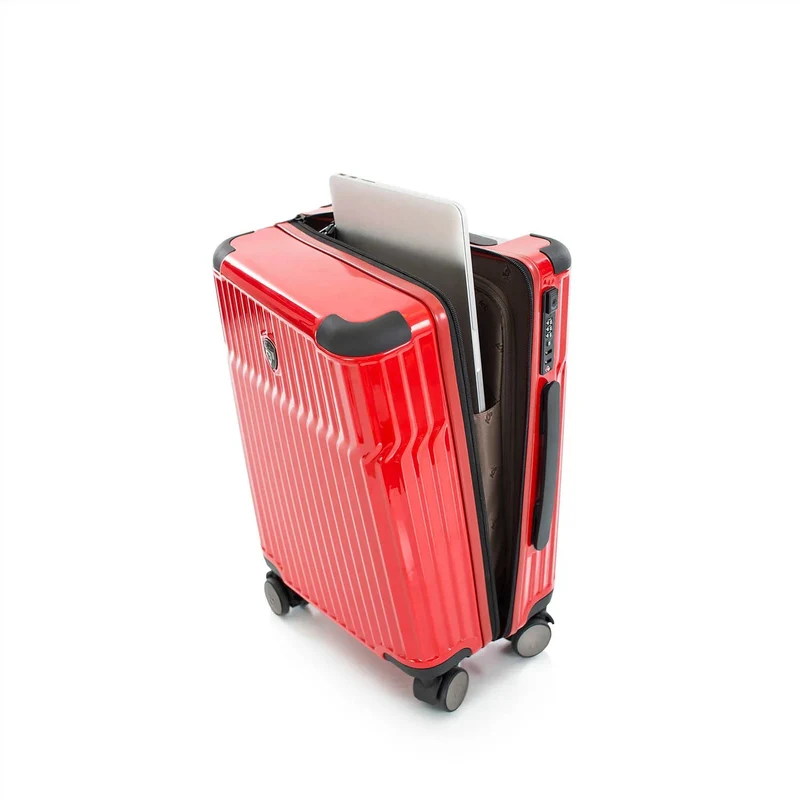 Heys Tekno - Trolley de cabina con 4 ruedas S 15.6" 53 cm USB (red)