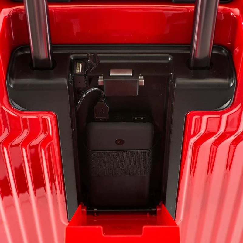 Heys Tekno - Trolley de cabina con 4 ruedas S 15.6" 53 cm USB (red)