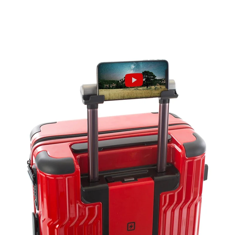 Heys Tekno - Trolley de cabina con 4 ruedas S 15.6" 53 cm USB (red)