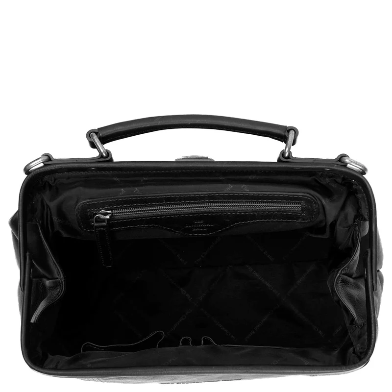 The Chesterfield Brand Shaun - Bolso bandolera cuero 32 cm (black)
