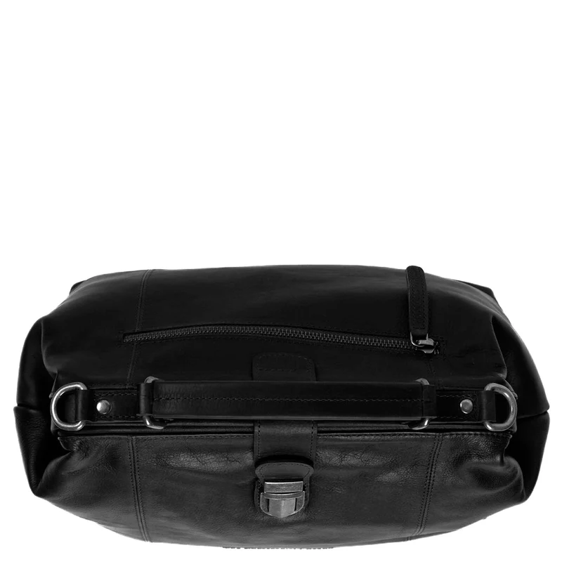The Chesterfield Brand Shaun - Bolso bandolera cuero 32 cm (black)