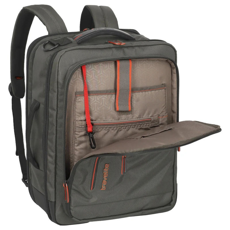 Travelite Crosslite - Bolsa de cabina/Mochila 43 cm (oliv)