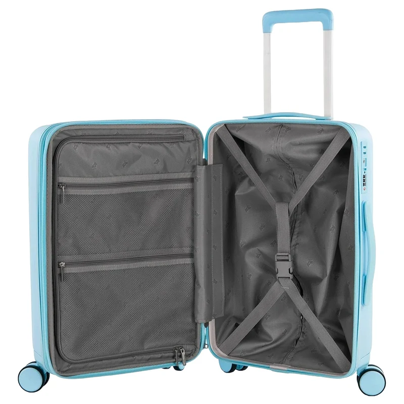 Heys Pastel - Trolley de cabina S 4 ruedas 53 cm expandible (blue)