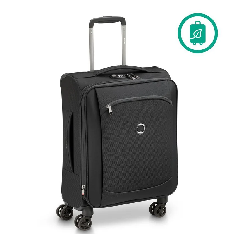 Delsey Paris Montmartre Air 2.0 - Trolley de cabina con 4 ruedas Slim Line S 55 cm (schwarz)