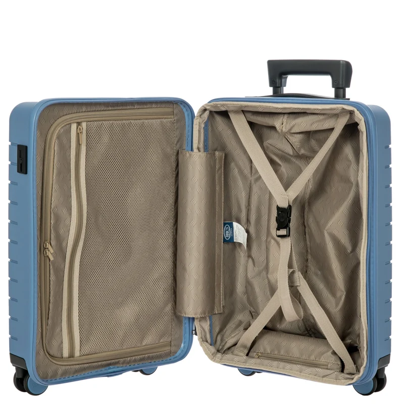 Brics BY Ulisse - Trolley de cabina con 4 ruedas 55 cm (grey blue)