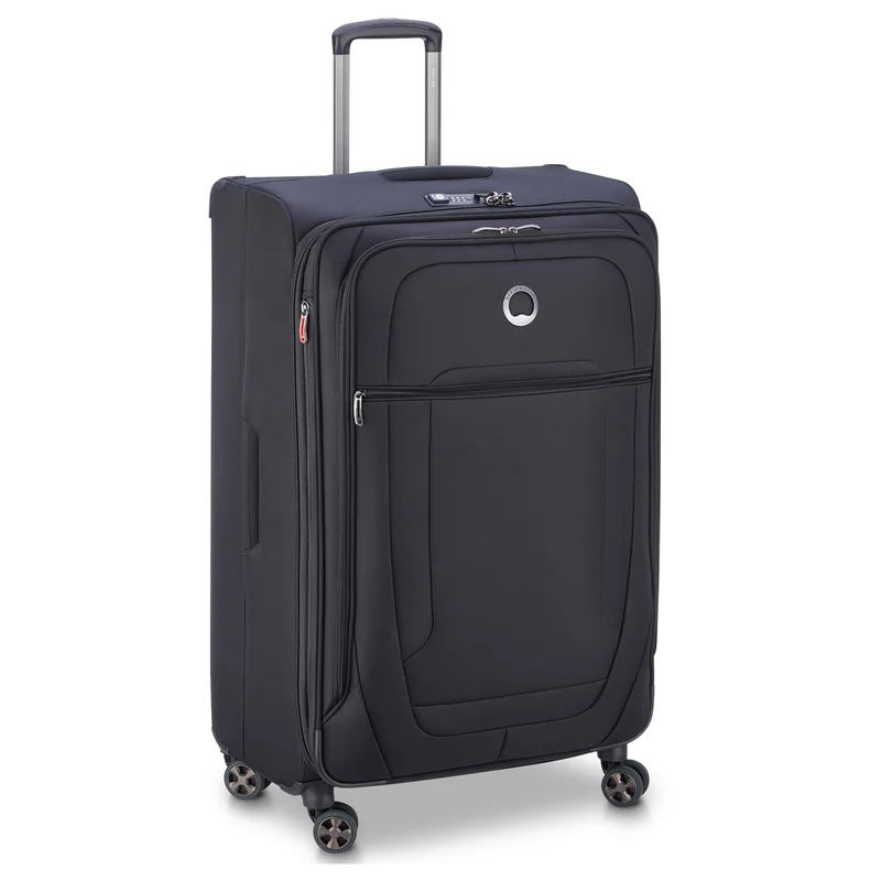 Delsey Paris Helium Dlx 2.0 erweiterbar - Trolley con 4 ruedas 83 cm (schwarz)