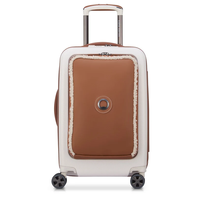 Delsey Paris Chatelet Air 2.0 - Trolley de cabina de 4 ruedas 55 cm expandible 14" USB (angora)