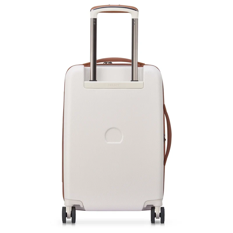 Delsey Paris Chatelet Air 2.0 - Trolley de cabina de 4 ruedas 55 cm expandible 14" USB (angora)