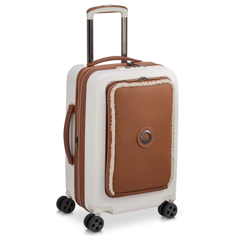 Delsey Paris Chatelet Air 2.0 - Trolley de cabina de 4 ruedas 55 cm expandible 14" USB (angora)