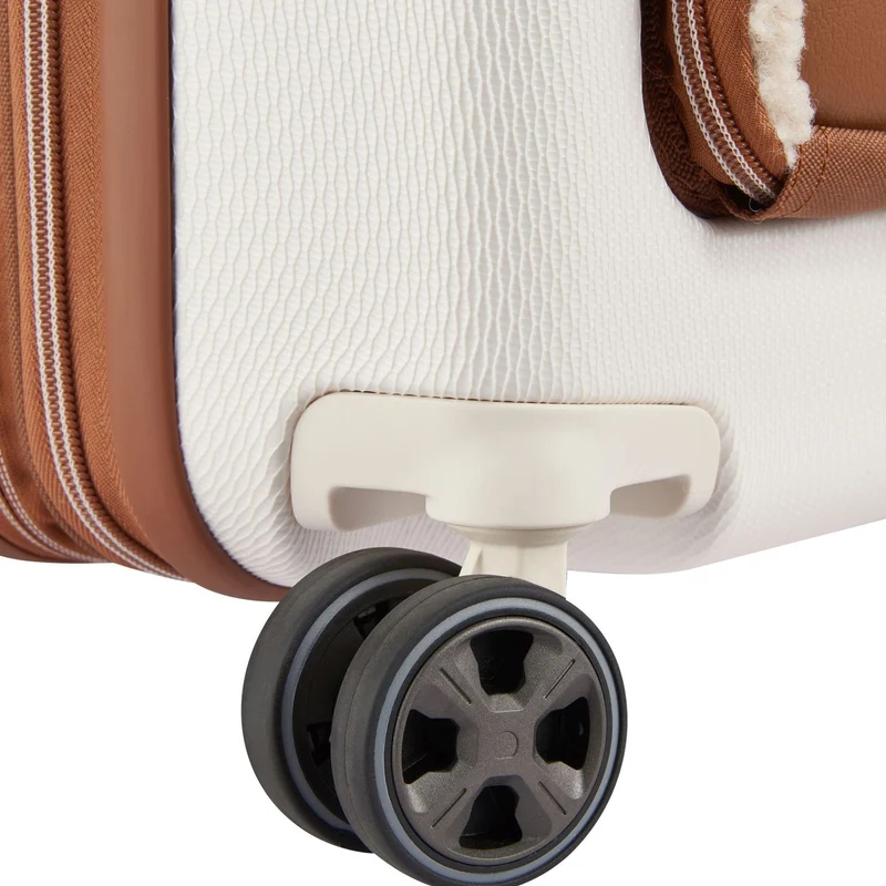 Delsey Paris Chatelet Air 2.0 - Trolley de cabina de 4 ruedas 55 cm expandible 14" USB (angora)