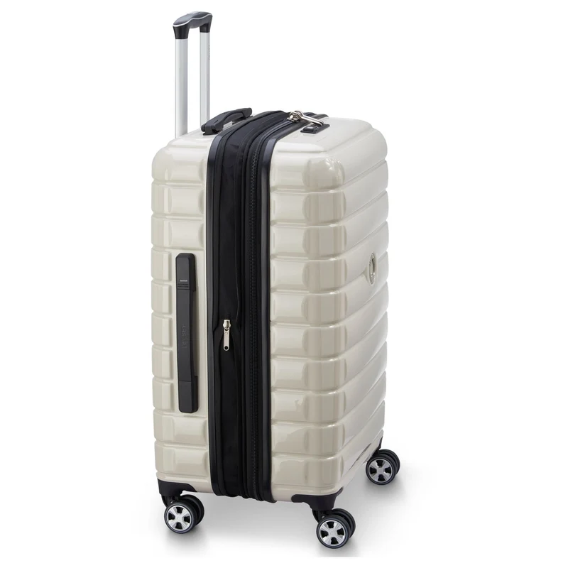 Delsey Paris Shadow 5.0 - Trolley de 4 ruedas ext. 66 cm (elfenbein)