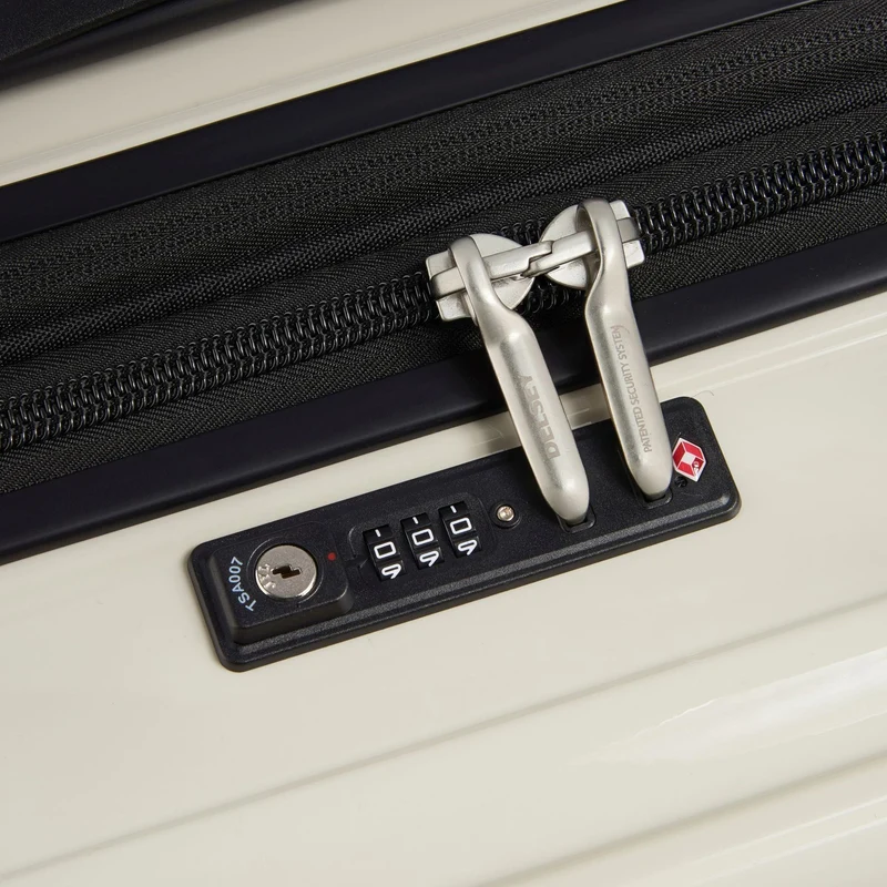 Delsey Paris Shadow 5.0 - Trolley de 4 ruedas ext. 66 cm (elfenbein)