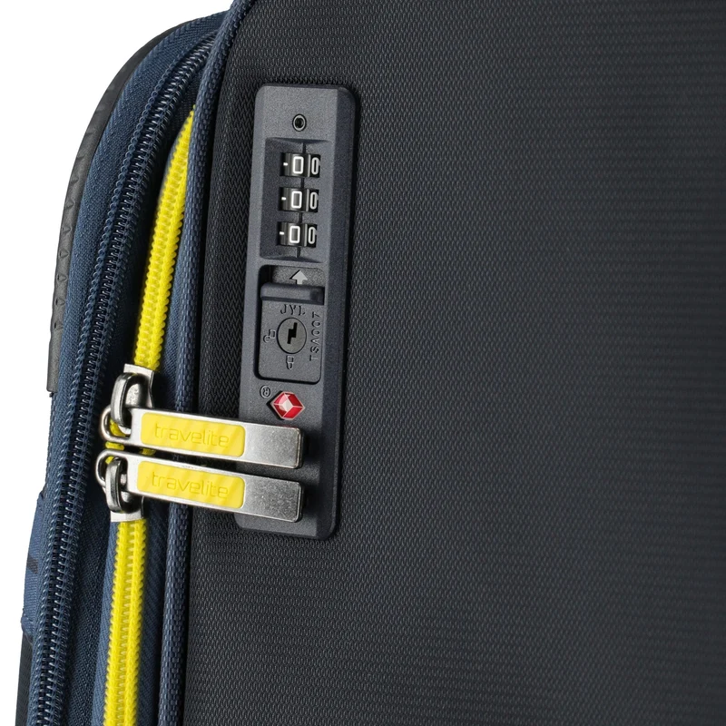 Travelite Color Craze - Trolley de cabina con 4 ruedas S 55 cm (dunkelblau)