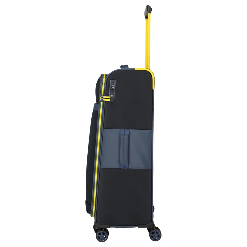 Travelite Color Craze - Trolley con 4 ruedas L 77 cm (dunkelblau)