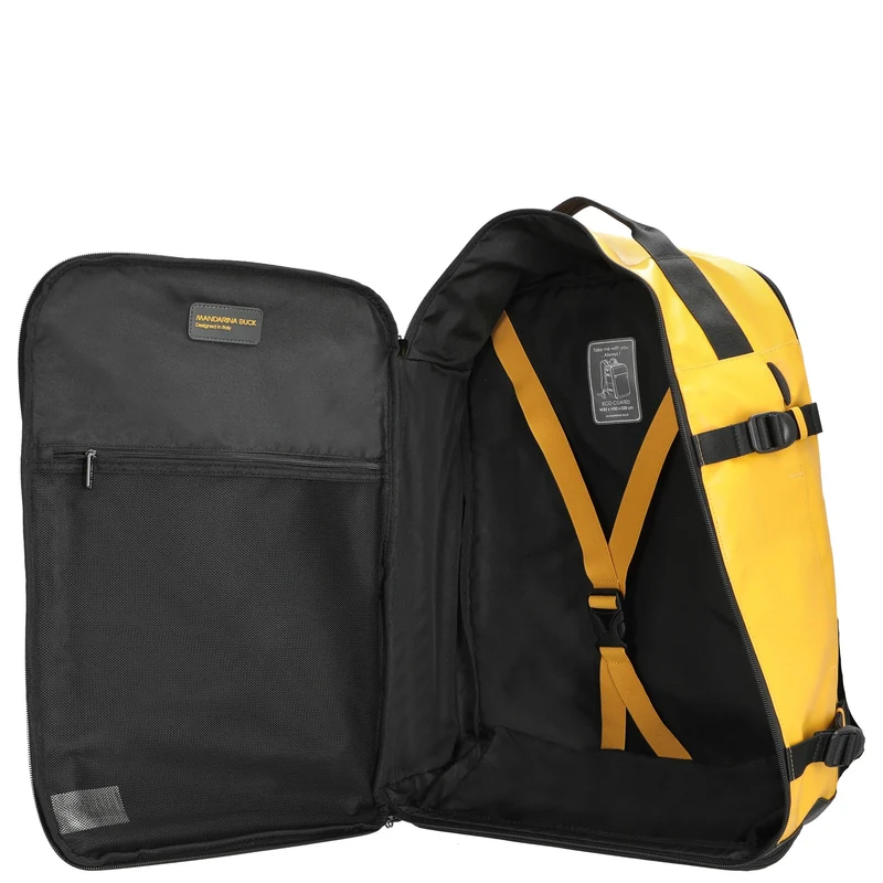 Mandarina Duck Eco Coated - Mochila de viaje M 50 cm (duck yellow)
