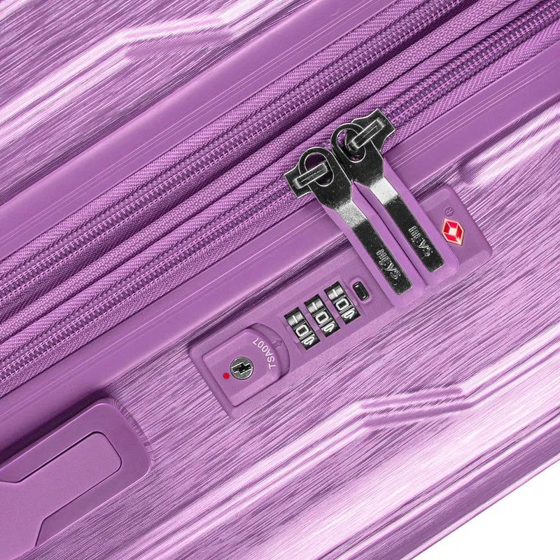 Heys Xtrak - Trolley de cabina con 4 ruedas S 55 cm expandible (lavender)