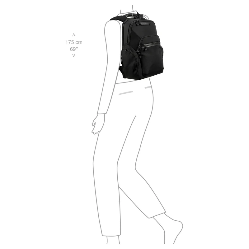 Porsche Design Roadster Nylon Evo - Mochila S 15.6" 38 cm (black)