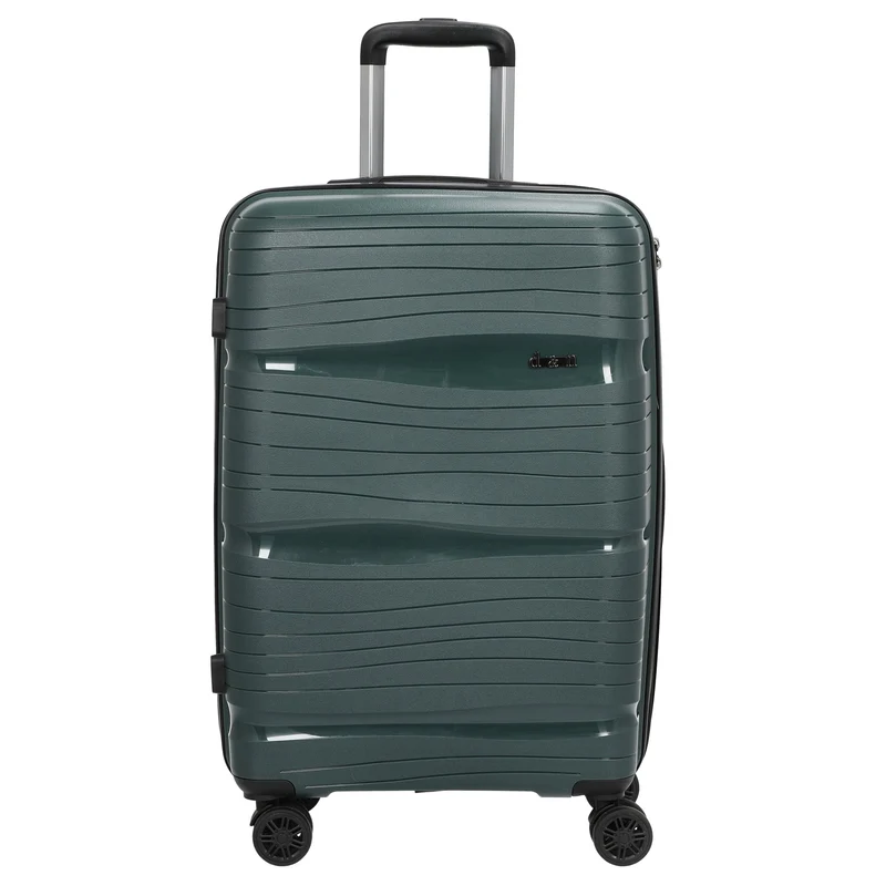 D&N Travel Line 4300 - Trolley con 4 ruedas M 66 cm (dunkelgrün)