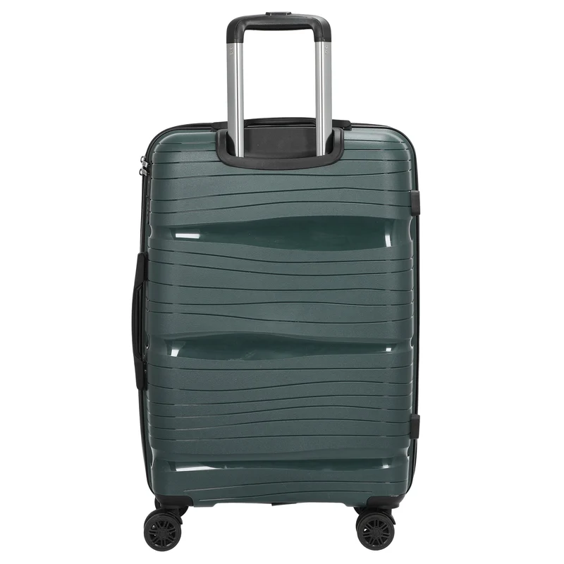 D&N Travel Line 4300 - Trolley con 4 ruedas M 66 cm (dunkelgrün)