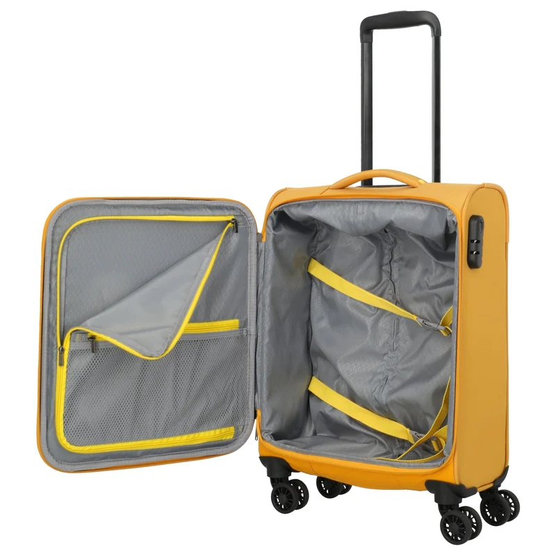 Travelite Umbria - Trolley de cabina con 4 ruedas S 55 cm (golden glow)