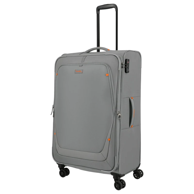 Travelite Umbria - Trolley de 4 ruedas L 77 cm expandible (smoky grey)