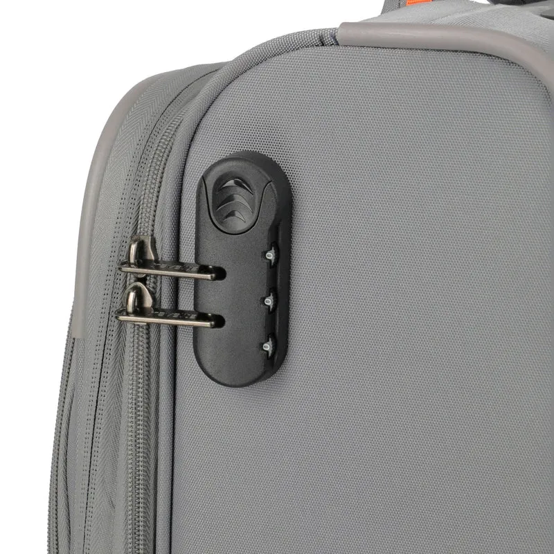Travelite Umbria - Trolley de 4 ruedas L 77 cm expandible (smoky grey)