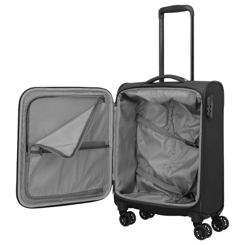 Travelite Umbria - Trolley de cabina con 4 ruedas S 55 cm (schwarz)