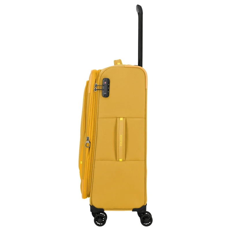 Travelite Umbria - Trolley de 4 ruedas M 67 cm expandible (golden glow)