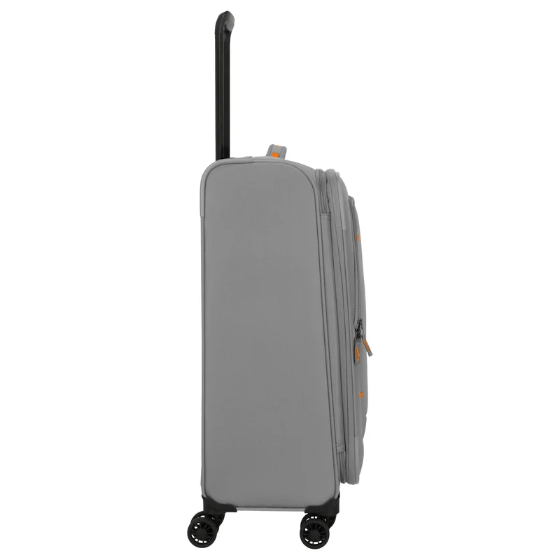 Travelite Umbria - Trolley de 4 ruedas M 67 cm expandible (smoky grey)