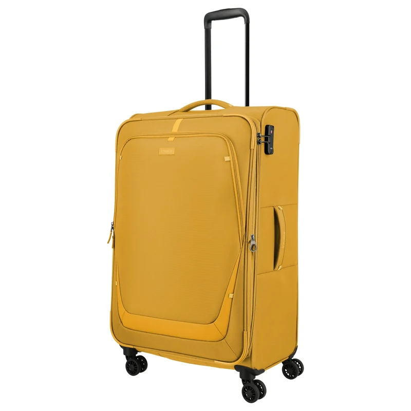 Travelite Umbria - Trolley de 4 ruedas L 77 cm expandible (golden glow)
