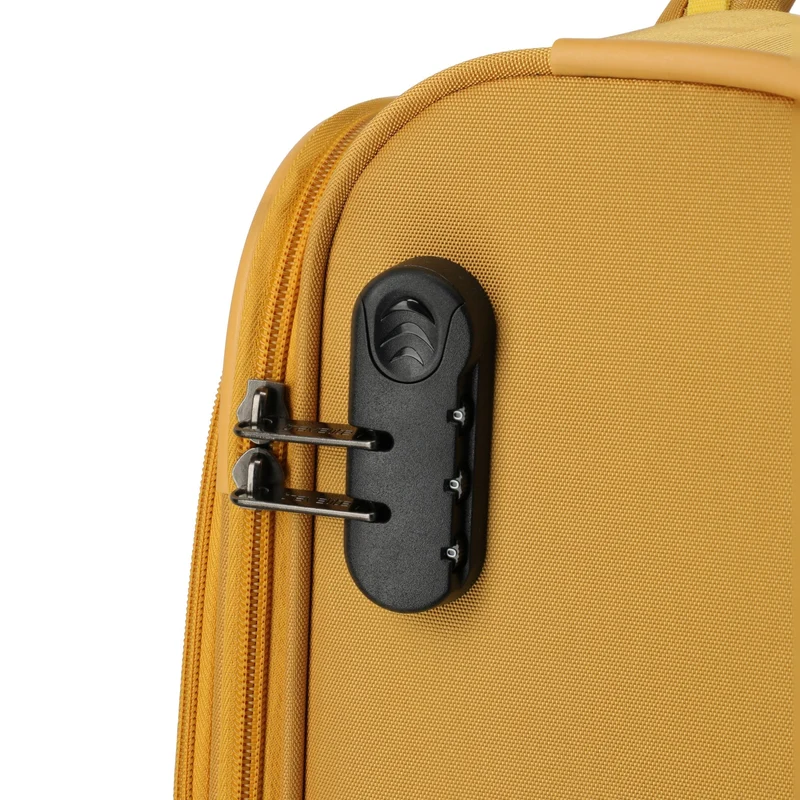 Travelite Umbria - Trolley de 4 ruedas L 77 cm expandible (golden glow)