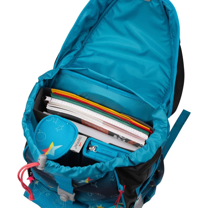 DerDieDas ErgoFlex Exclusivo LED - Set de Mochilas Escolares 5 piezas 800g (Rainbow Star)