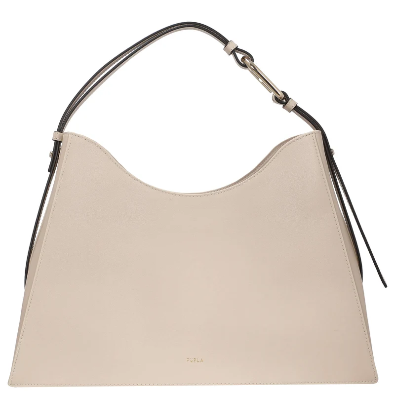 Furla Nuvola L Hobo - Bolso de hombro 39 cm (avena)