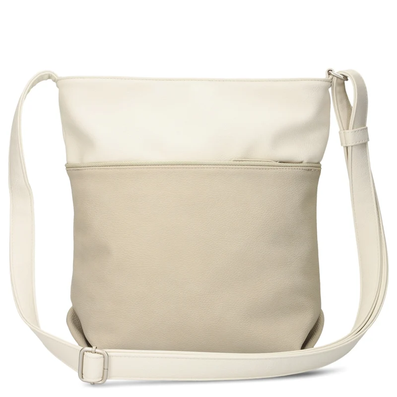 zwei Jana J10 - Bolso de hombro 29 cm (nubuk-linen)