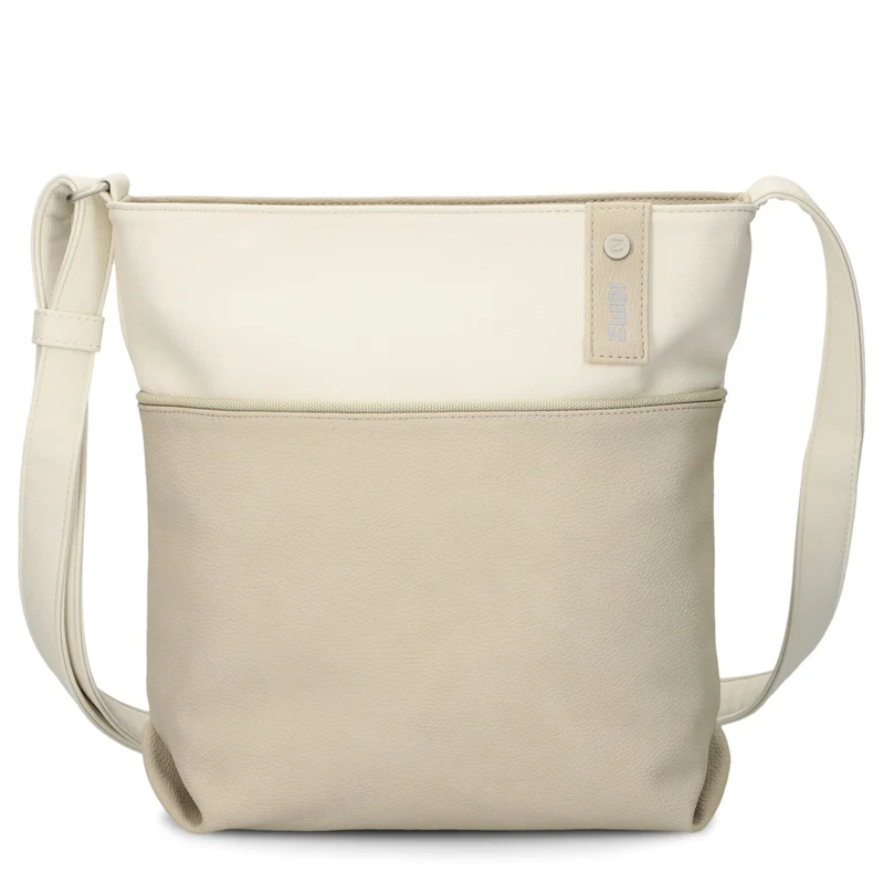 zwei Jana J10 - Bolso de hombro 29 cm (nubuk-linen)
