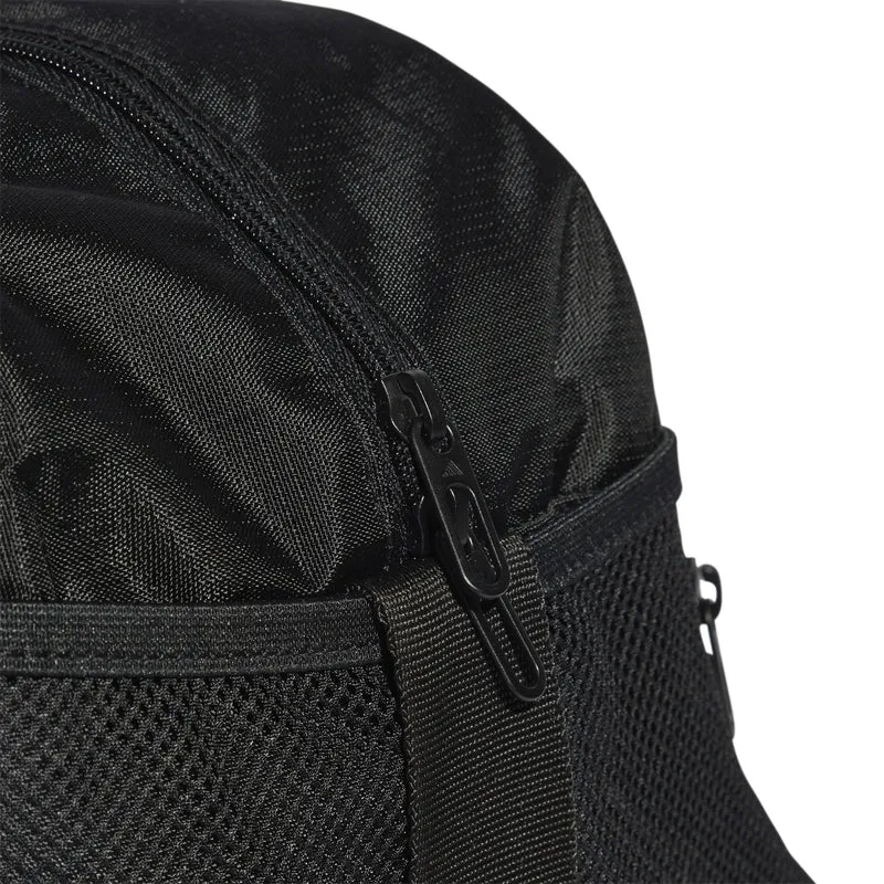 adidas Defender GYM BAG S - Bolsa de deporte S 49 cm (black/silver met.)