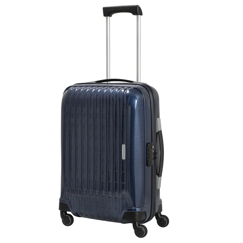 Samsonite Chronolite - Trolley de cabina con 4 ruedas S 55 cm (denim blue)