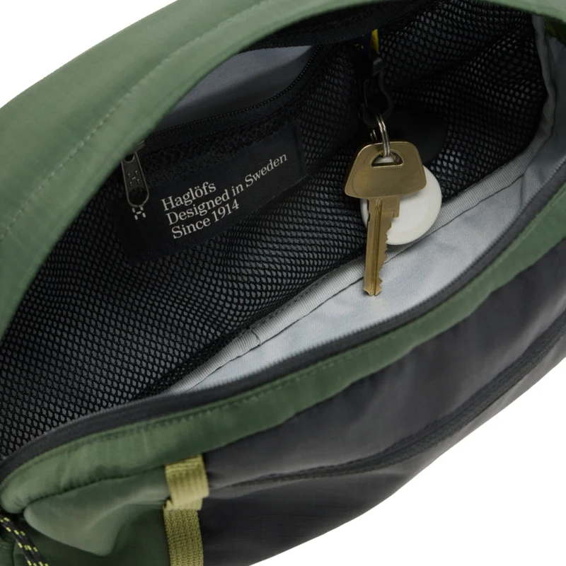 Haglöfs Tight Hip Pack 3,5L - Riñonera 25 cm (seaweed green/true black)