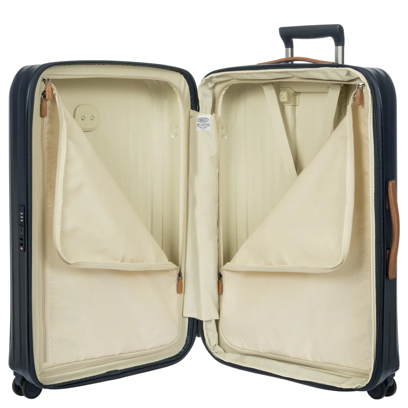 Brics Taormina - Trolley de 4 ruedas L 75 cm expandible (blau)