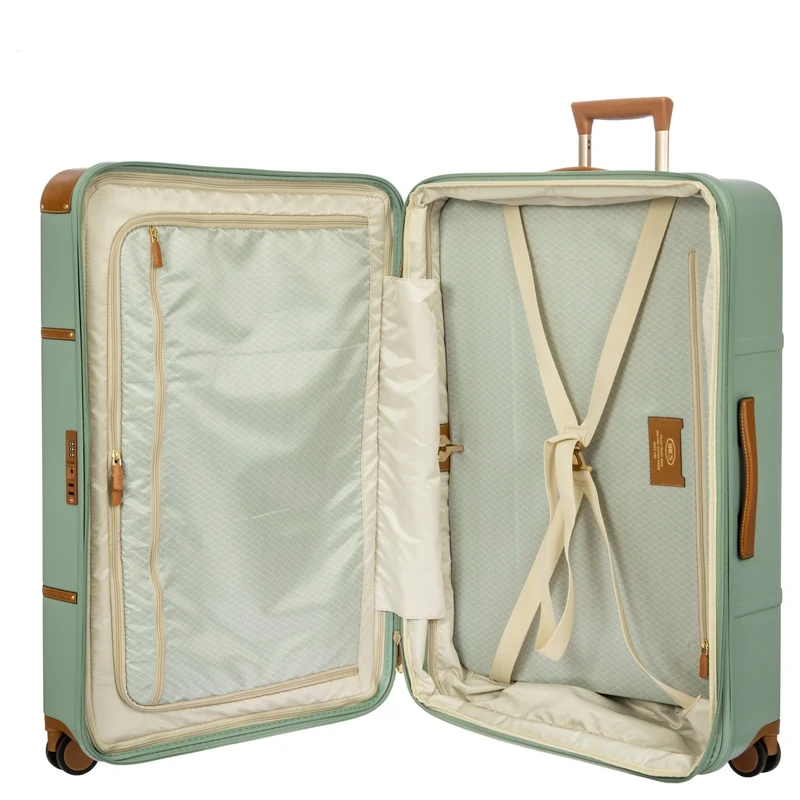 Brics Bellagio - Trolley XL de 4 ruedas 82 cm expandible (eucalyptus)