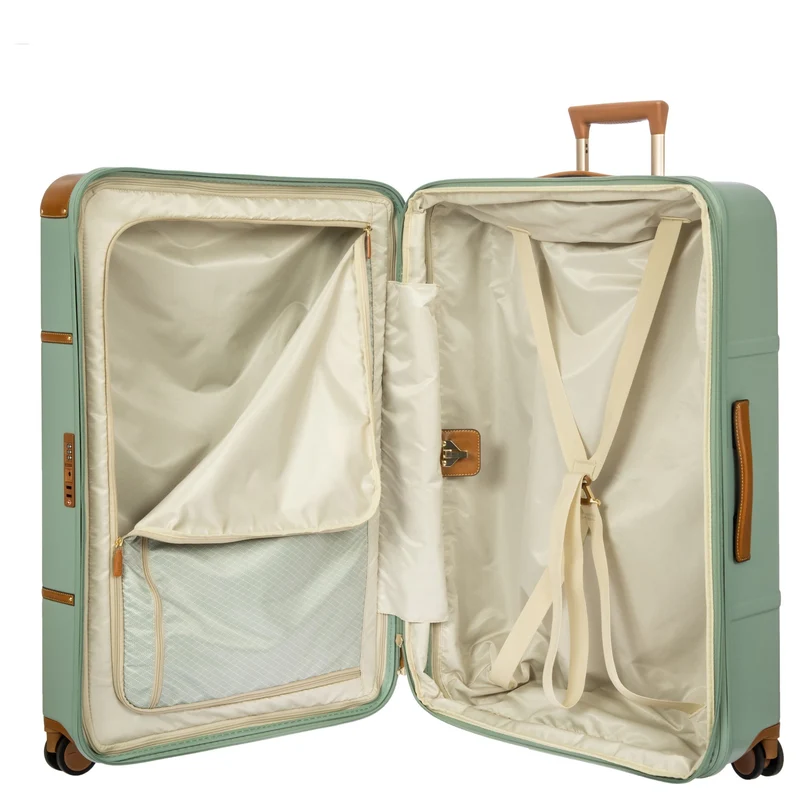 Brics Bellagio - Trolley XL de 4 ruedas 82 cm expandible (eucalyptus)
