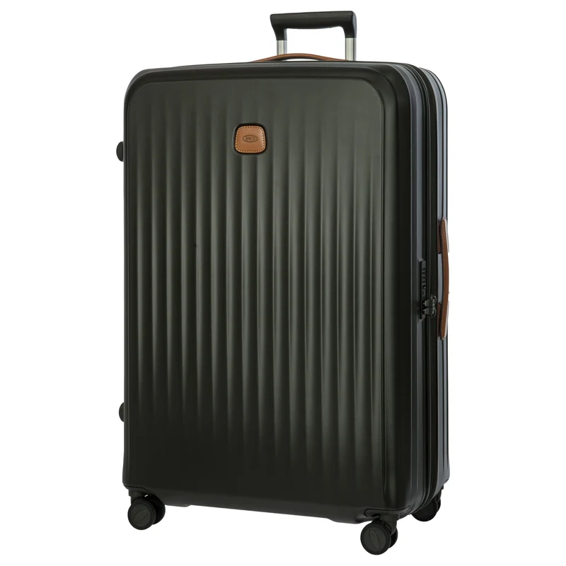 Brics Taormina - Trolley XL de 4 ruedas 82 cm expandible (olive)
