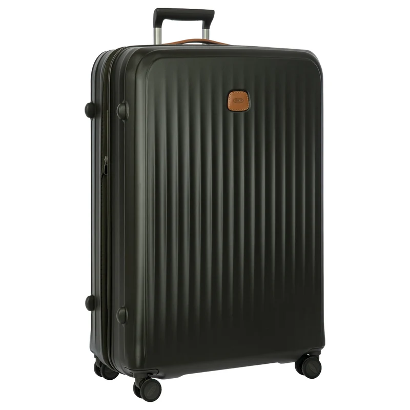 Brics Taormina - Trolley XL de 4 ruedas 82 cm expandible (olive)