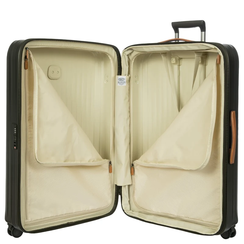 Brics Taormina - Trolley XL de 4 ruedas 82 cm expandible (olive)