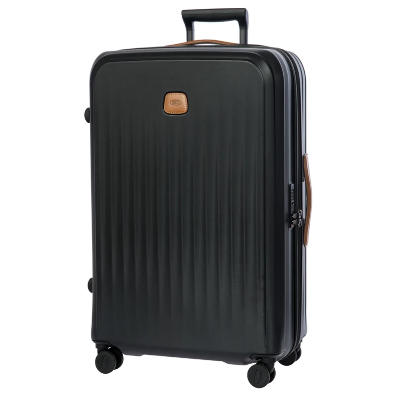 Brics Taormina - Trolley de 4 ruedas L 75 cm expandible (schwarz)