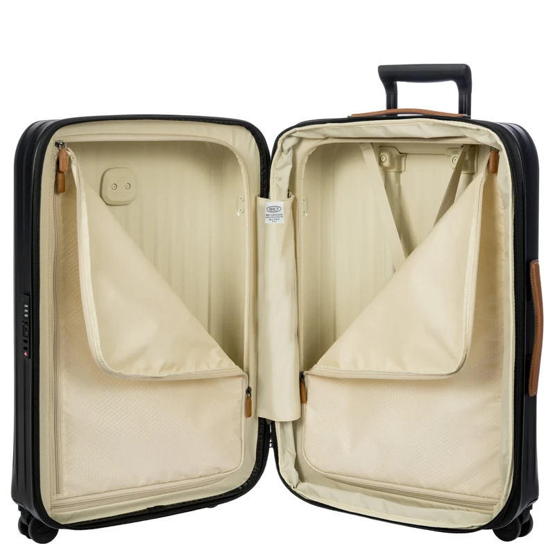 Brics Taormina - Trolley de 4 ruedas M 69 cm expandible (schwarz)
