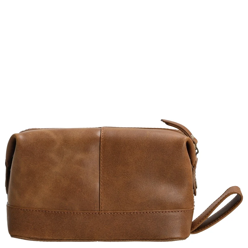 Burkley Fundamentals Vintage Riley - Neceser 23 cm (cognac)