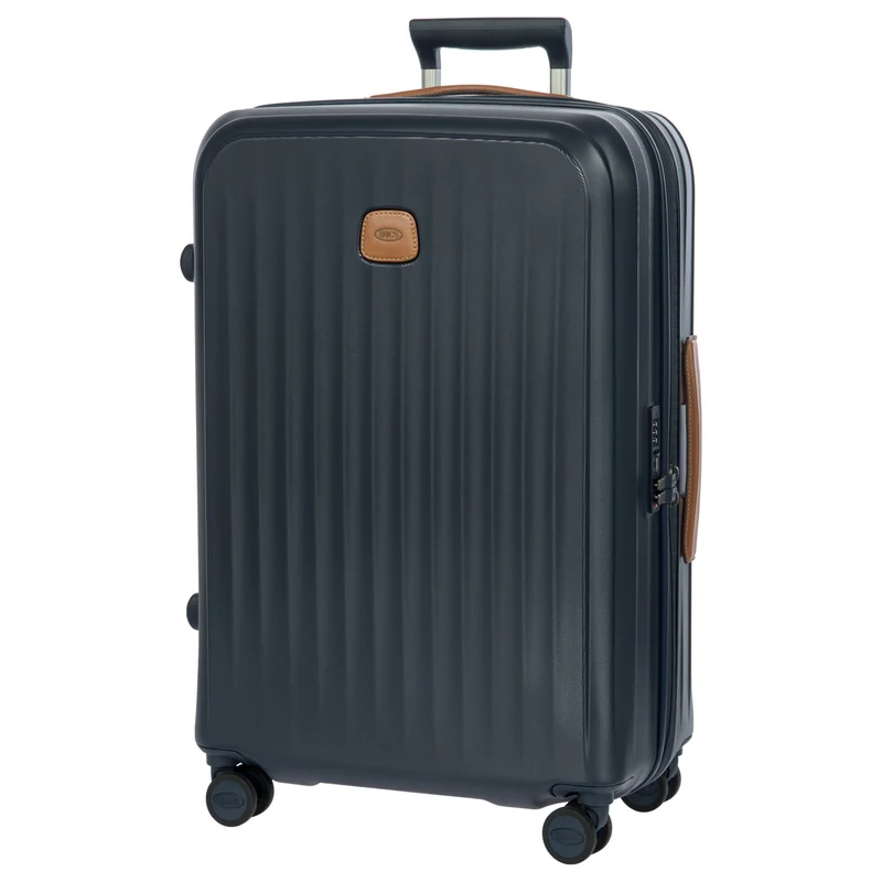 Brics Taormina - Trolley de 4 ruedas M 69 cm expandible (blau)